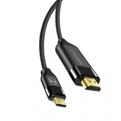 Mcdodo Cablu Adaptor Type-C la HDMI Black 2m