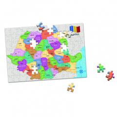 Puzzle educativ - Agerino - Sa descoperim Romania
