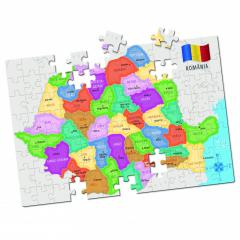 Puzzle educativ - Agerino - Sa descoperim Romania