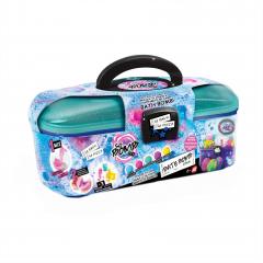 Set de joaca - Valiza cu bombite spumante si decoratiuni pentru baie