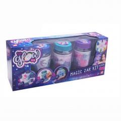 Kit creatie - So Glow - Borcanase cu decoratiuni