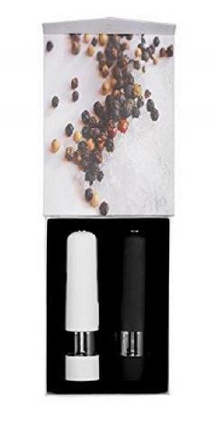 Set rasnite electrice pentru sare si piper