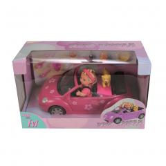 Set papusa si masina - Evi Love - New Beetle