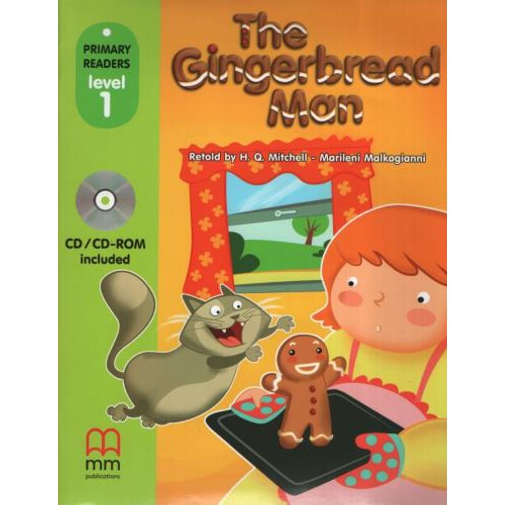 The Gingerbread Man - Primary Readers Level 1 (with CD)