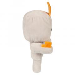 Jucarie din plus - Minecraft Happy Explorer Skeleton On Fire Plush
