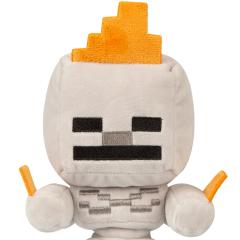Jucarie din plus - Minecraft Happy Explorer Skeleton On Fire Plush