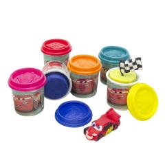 Set de joaca AS Art - Plastilina Cars, 6 borcanase