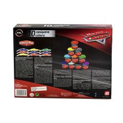 Set de joaca - Plastilina Cars, 10 borcanase