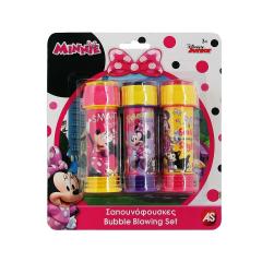 Set Minnie 3 Tuburi Baloane De Sapun