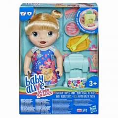 Bebelus Baby Alive - Snackin Shapes, fetita blonda