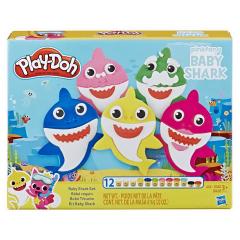 Set - Plastilina Play-Doh Set cu accesorii, Baby Shark