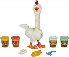 Set Play-Doh - Animal Crew: Puiul cu pene colorate