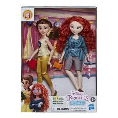 Set papusi - Disney Princess Belle si Merida