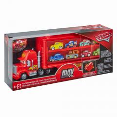 Set masinute - Disney Cars Mack Transporter
