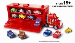 Set masinute - Disney Cars Mack Transporter