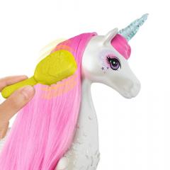 Figurina - Unicorn Barbie cu lumini si sunete