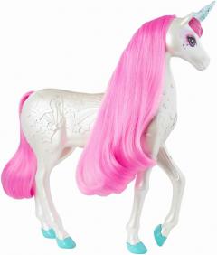 Figurina - Unicorn Barbie cu lumini si sunete