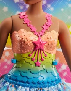 Papusa - Barbie Zana cu parul albastru