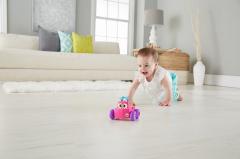 Jucarie bebelusi - Press and Go Monster Truck (roz)