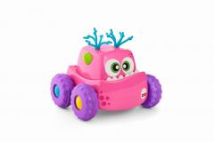 Jucarie bebelusi - Press and Go Monster Truck (roz)