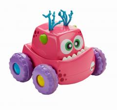 Jucarie bebelusi - Press and Go Monster Truck (roz)