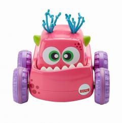 Jucarie bebelusi - Press and Go Monster Truck (roz)