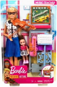 Papusa - Barbie, you can be anything - Profesoara de muzica