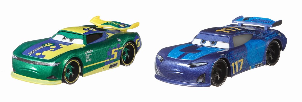 Set masinute - Disney Cars Eric Braker si Spikey Fillups - Mattel