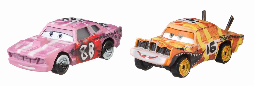 Set masinute - Disney Cars Tailgate si Pushover - Mattel
