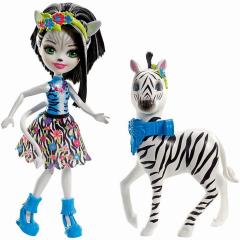 Set jucarii - Enchantimals - Zelena Zebra si Hoofette