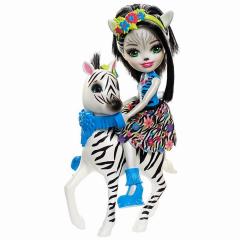 Set jucarii - Enchantimals - Zelena Zebra si Hoofette