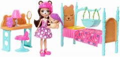 Set jucarii - Enchantimals - Dormitor cu accesorii