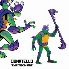Figurina - Testoasele Ninja - Donatello cu accesorii