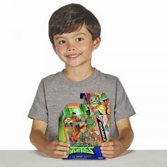 Figurina - Testoasele Ninja - Michelangelo cu accesorii