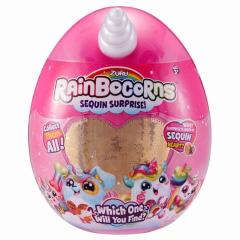 Jucarie - Unicornul curcubeu cu paiete aurii