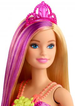 Papusa - Barbie Dreamtopia - Printesa cu coronita roz