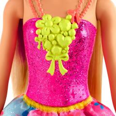 Papusa - Barbie Dreamtopia - Printesa cu coronita roz