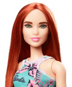 Papusa - Barbie - Roscata cu tinuta lejera