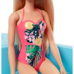 Set jucarii - Papusa Barbie cu piscina si accesorii