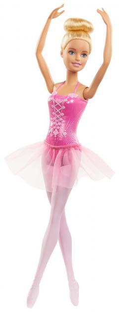 Papusa - Barbie balerina costum roz - Blonda