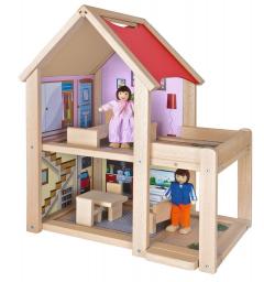 Jucarie - Casa de pausi din lemn