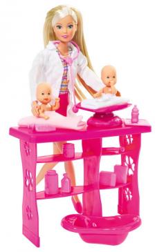Papusa - Steffi Doctor pediatru / Baby doctor