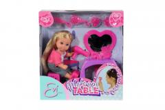 Papusa - Evi cu masa de machiaj / Make-up Table