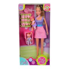 Papusa - Steffi Baby Sitter
