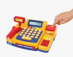 Jucarie - Casa de marcat cu scanner si cititor carduri