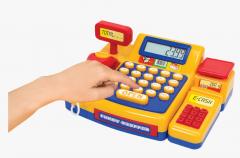 Jucarie - Casa de marcat cu scanner si cititor carduri