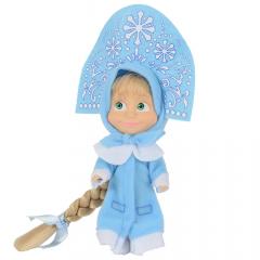 Papusa - Masha cu costum albastru