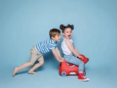 Troler copii - Bobby catelusul rosu