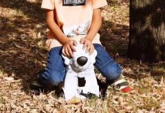 Troler copii - Bobby catelusul alb