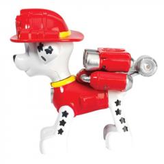 Set jucarii - Patrula Catelusilor Marshall Action Pack Pup and Badge